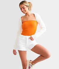 Ribbed Seamless Tube Top