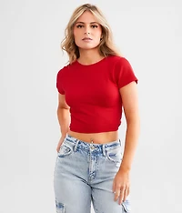 Ribbed Stretch Top
