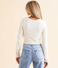 Ribbed Knit Top