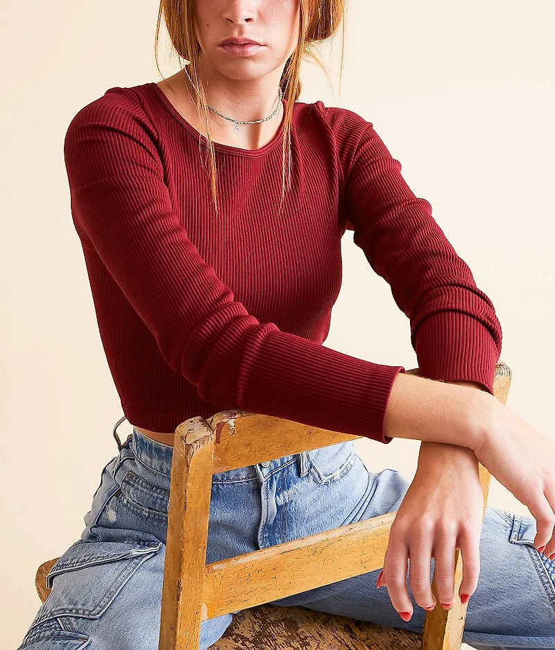 Ribbed Seamless Top