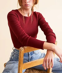 Ribbed Seamless Top