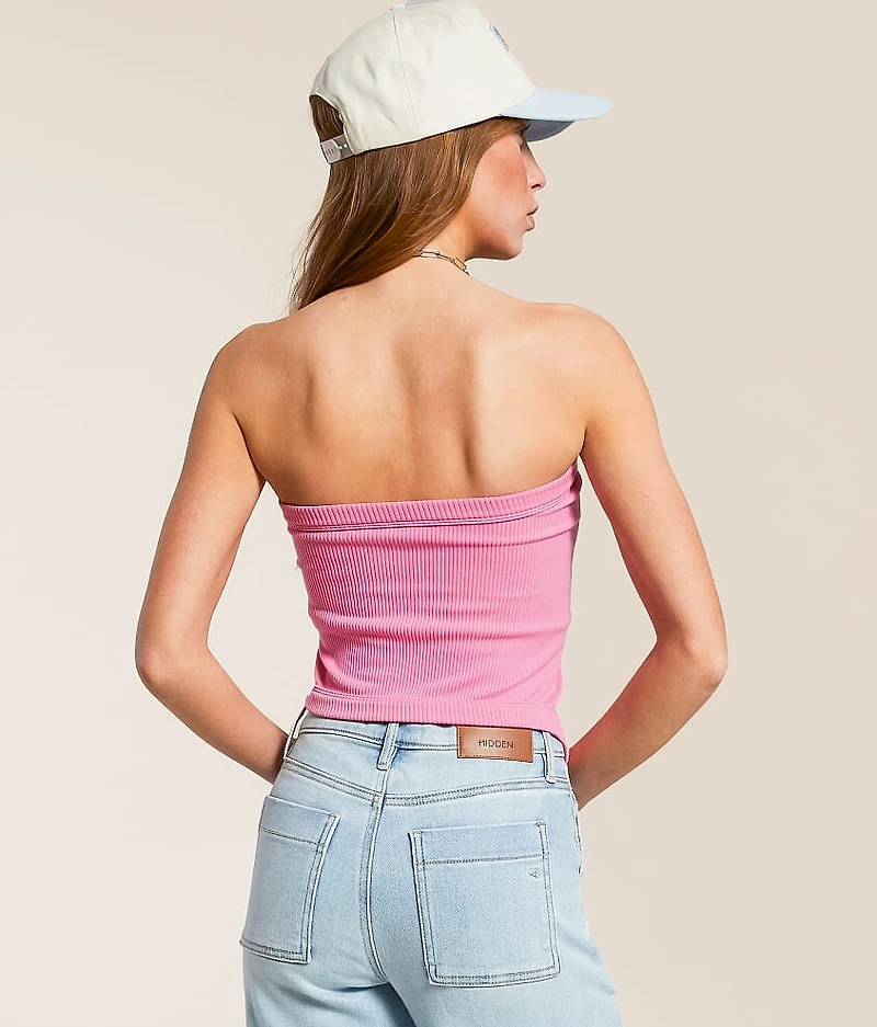 Cinch Tie Hanky Tube Top