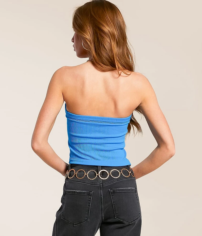 Cinch Tie Hanky Tube Top