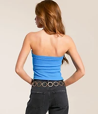 Cinch Tie Hanky Tube Top