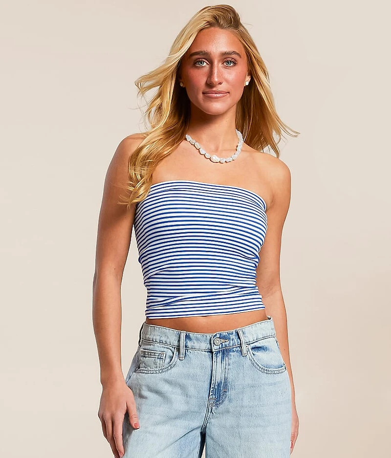Striped Tube Top