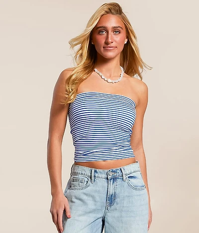 Striped Tube Top