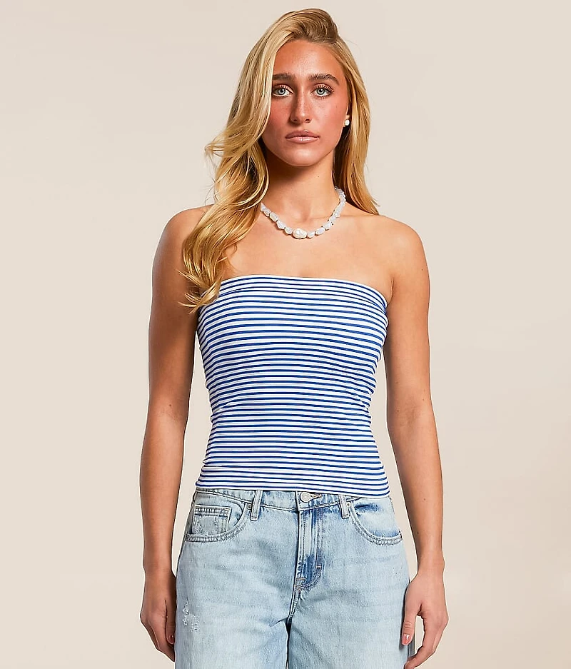 Striped Tube Top