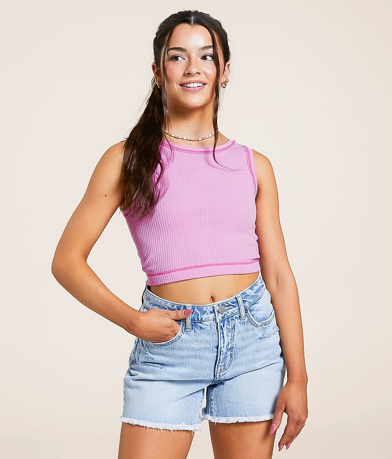 Waffle Knit Two Way Brami