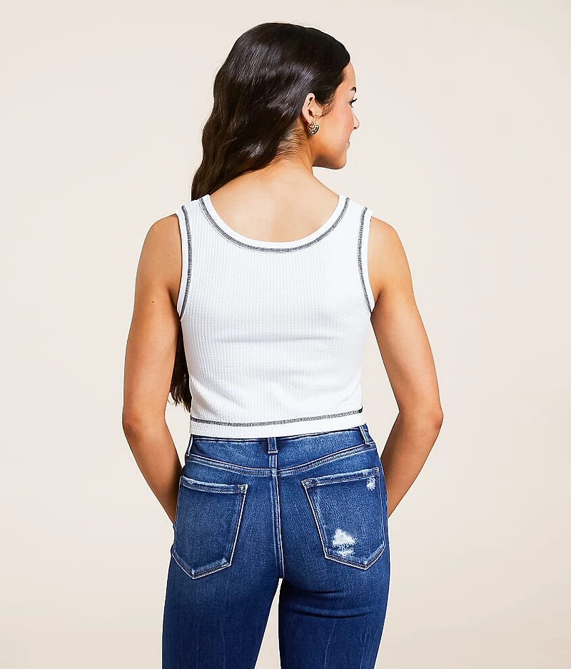 Waffle Knit Two Way Brami