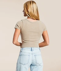 Two-Way Washed Contour Top