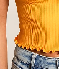 Ribbed Henley