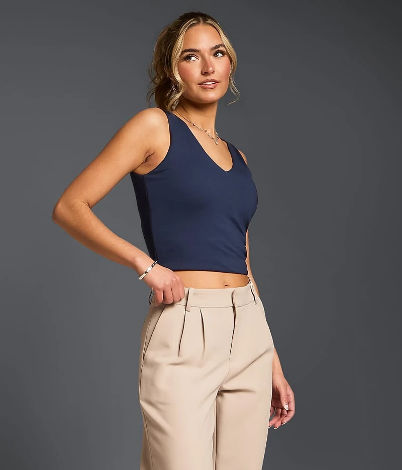 Shaping & Smoothing Cropped Tank Top