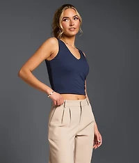 Shaping & Smoothing Cropped Tank Top