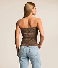 Leopard Tube Top