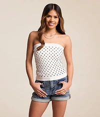 Polka Dot Tube Top