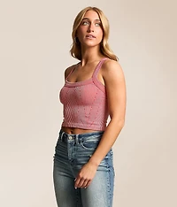 Two Tone Ribbed Brami