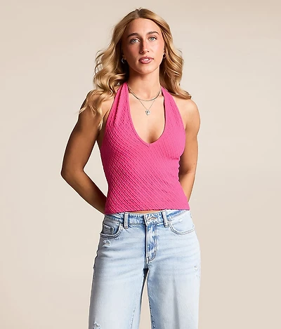 Textured Halter Brami