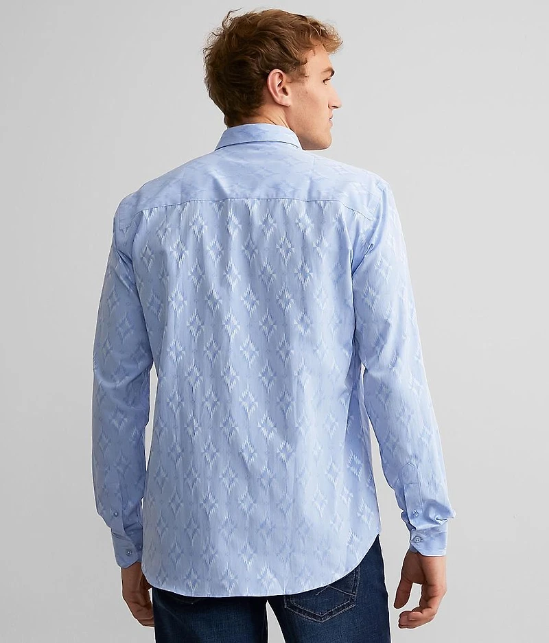 Southwestern Jacquard Shirt