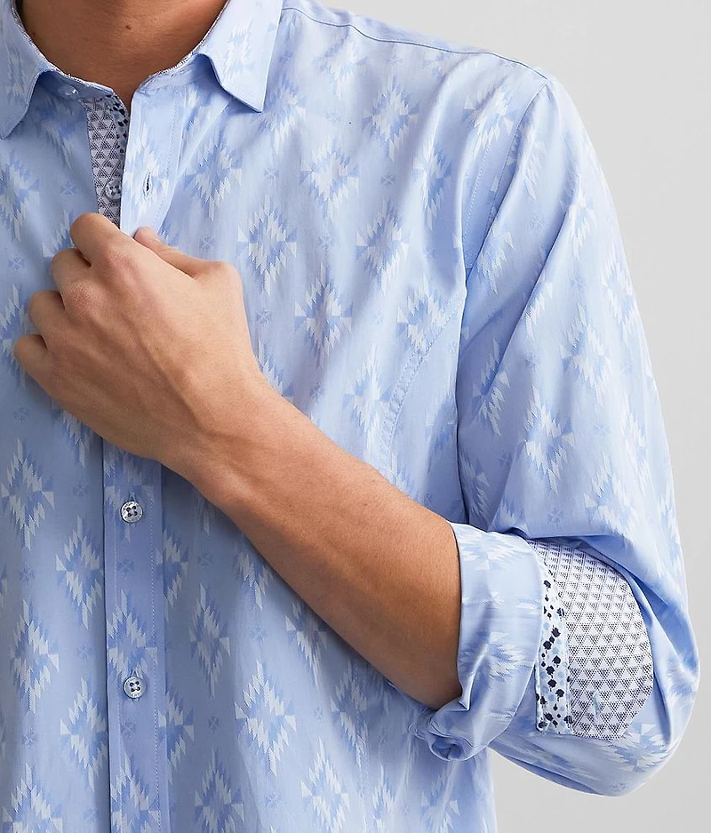 Southwestern Jacquard Shirt