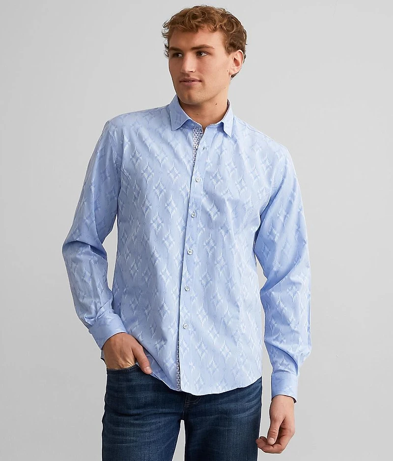 Southwestern Jacquard Shirt
