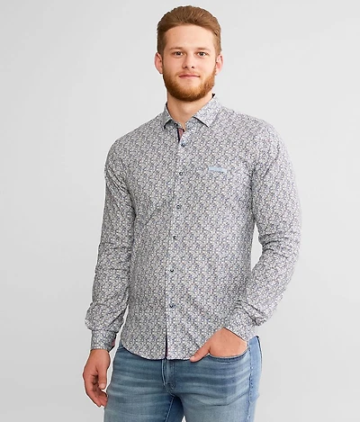 Basketweave Stretch Shirt