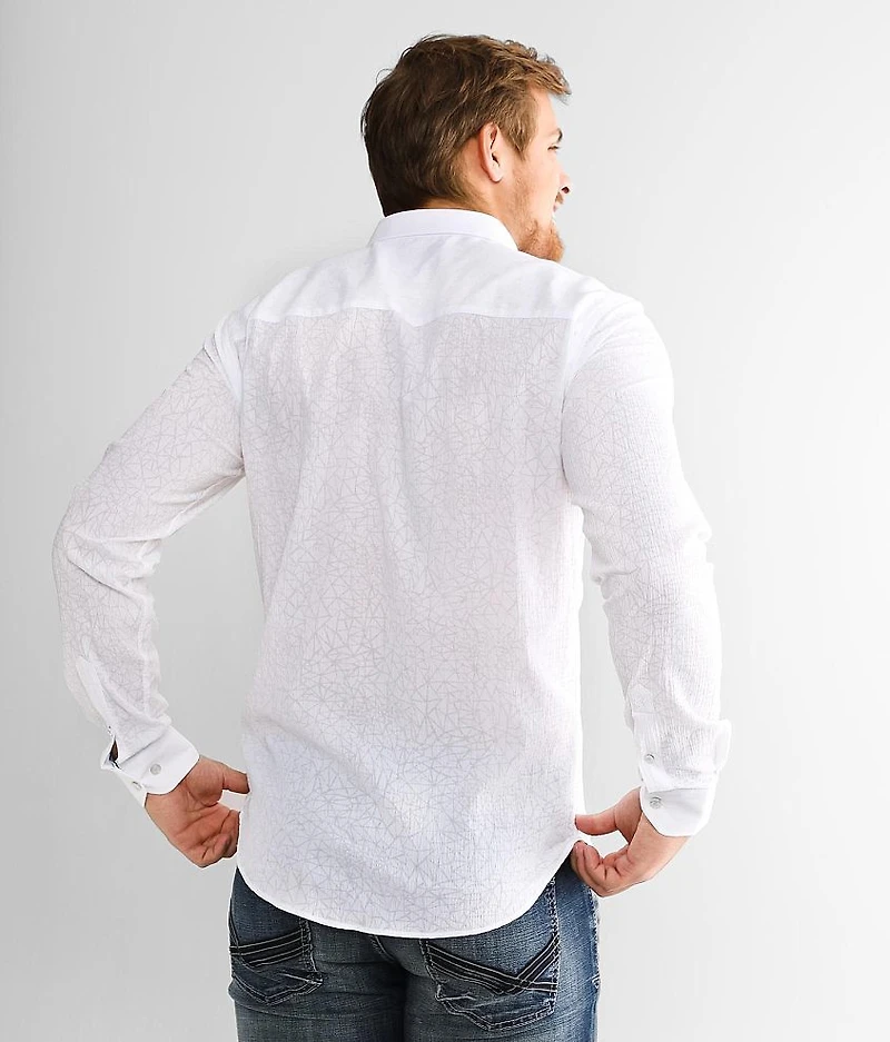 Printed Stretch Shirt