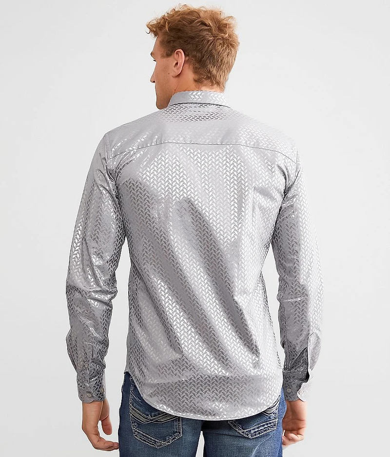 Foiled Stretch Shirt