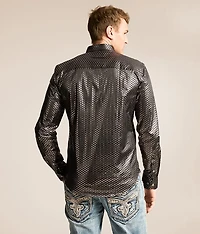 Foiled Stretch Shirt
