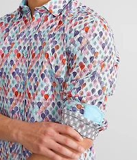 Rain Drop Print Shirt