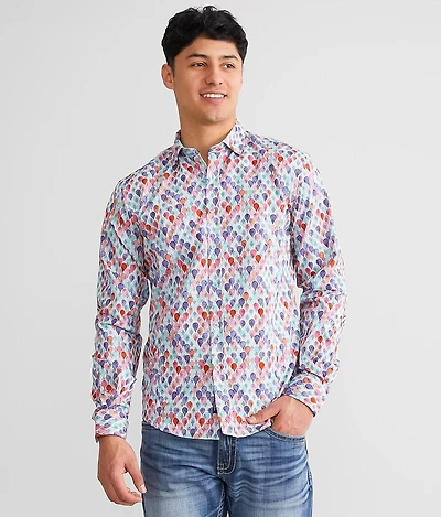 Rain Drop Print Shirt
