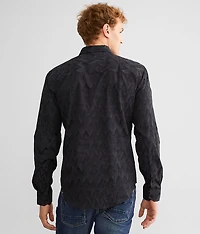 Tonal Print Shirt