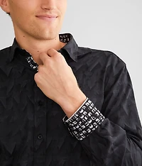 Tonal Print Shirt