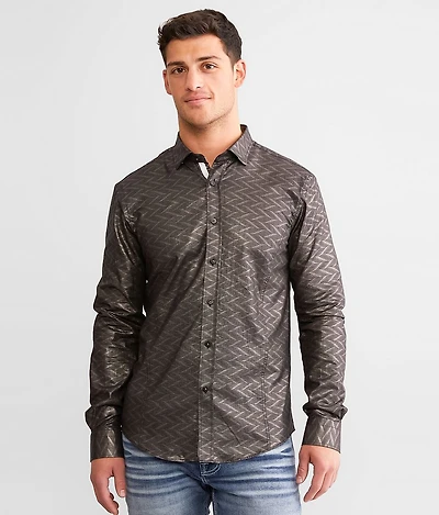 Metallic Wave Shirt