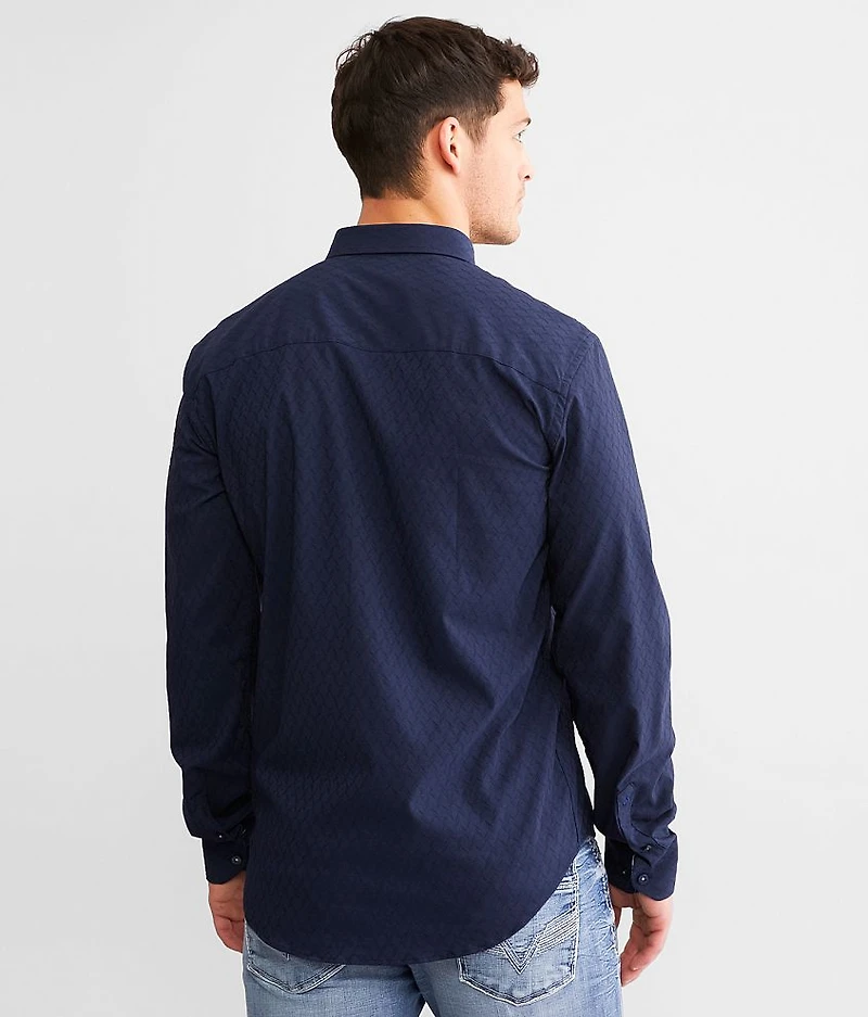 Textured Stretch Shirt