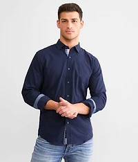 Textured Stretch Shirt