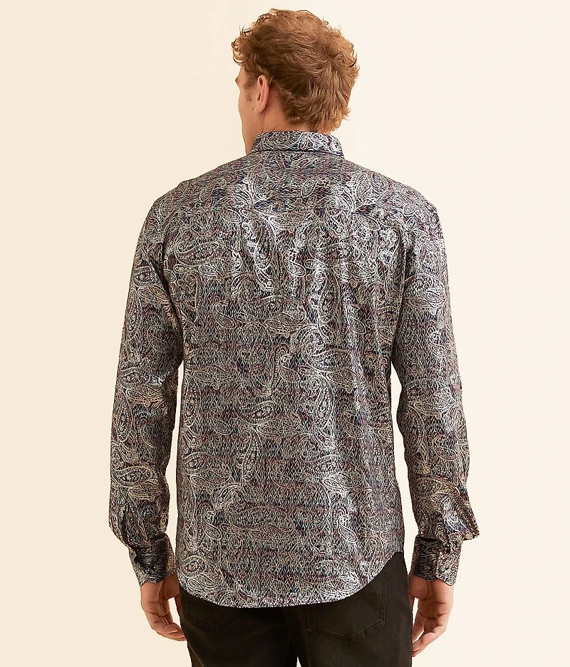 Foiled Paisley Shirt