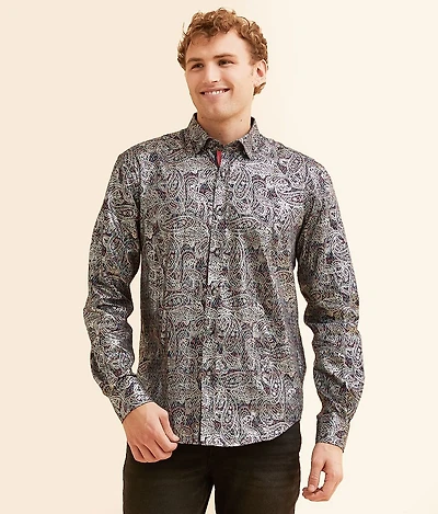 Foiled Paisley Shirt