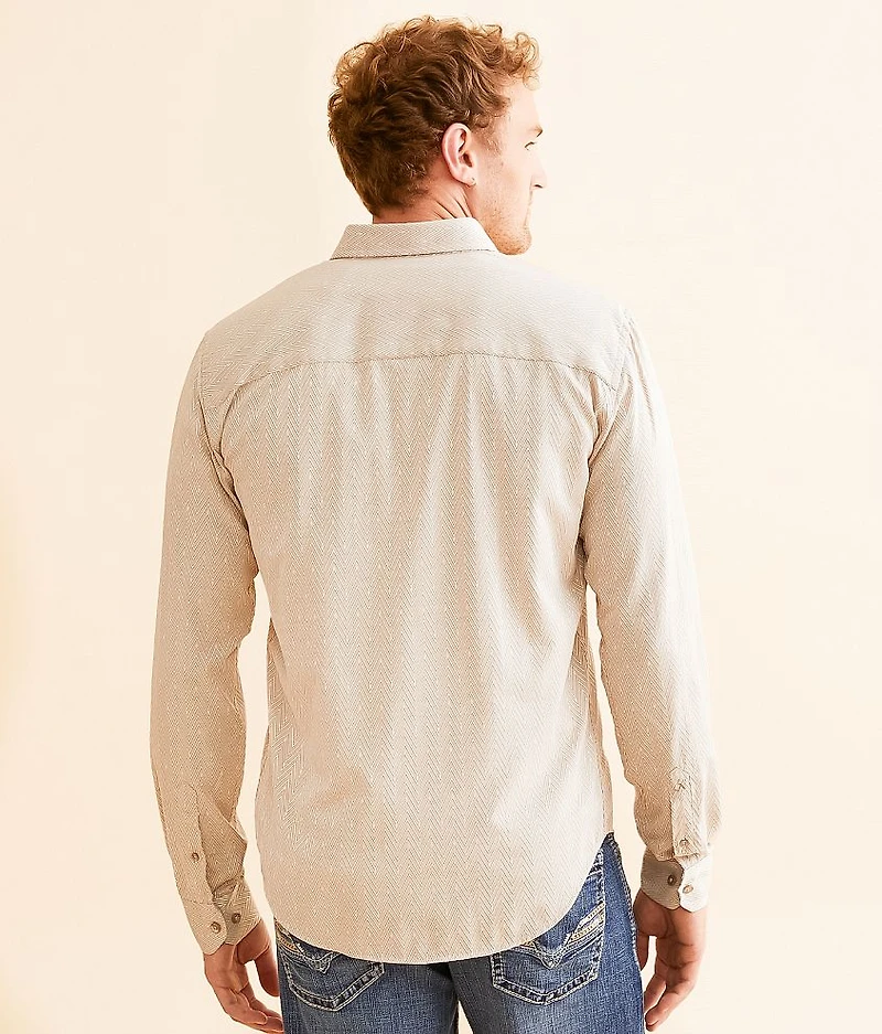 Chevron Embroidered Shirt