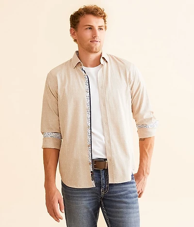 Chevron Embroidered Shirt