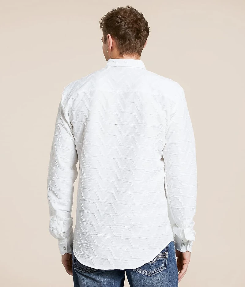 Textured Stretch Shirt