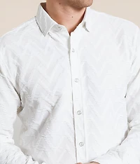 Textured Stretch Shirt