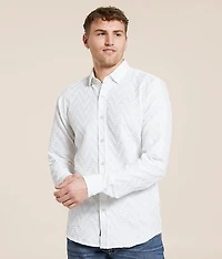 Textured Stretch Shirt