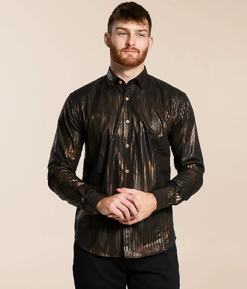 Foiled Stripe Shirt