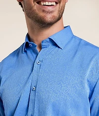 Embroidered Floral Shirt