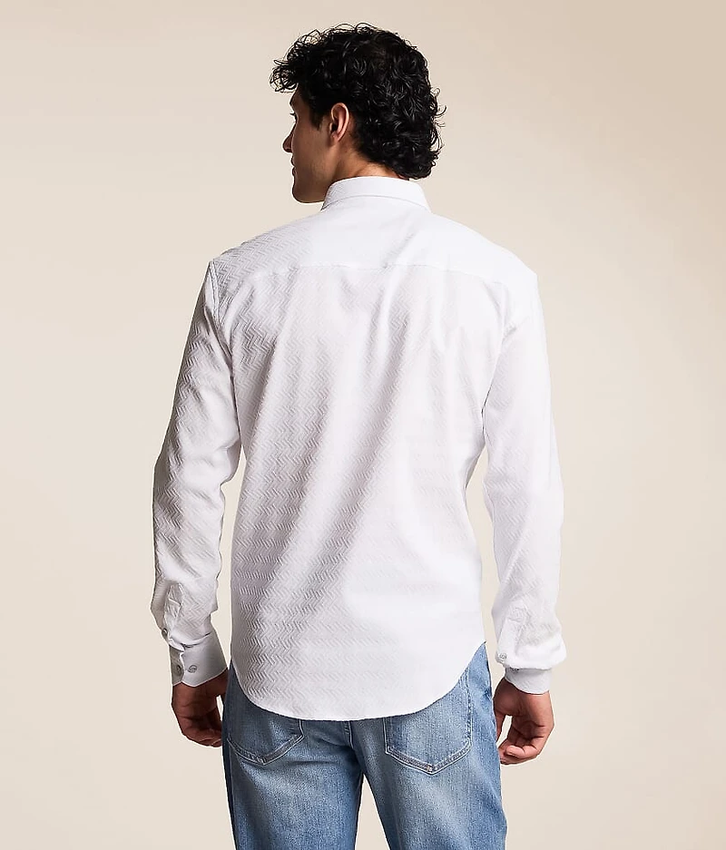 Textured Stretch Shirt