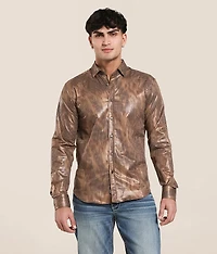 Foiled Stretch Shirt