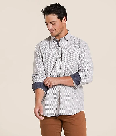 Micro Print Shirt
