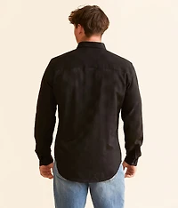 Tonal Plaid Shirt