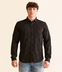 Tonal Plaid Shirt