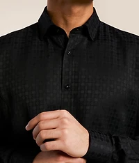 Tonal Print Shirt
